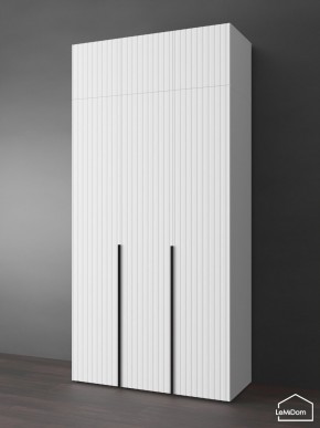 Шкаф с антресолью Linnea MHR-3A-2 2450х1200х510 (Белый-М 11.1.1) в Ижевске - izhevsk.ok-mebel.com | фото