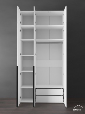 Шкаф с антресолью Linnea MHR-3A-2 2450х1200х510 (Белый-М 11.1.1) в Ижевске - izhevsk.ok-mebel.com | фото 6