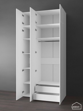 Шкаф с антресолью Linnea MHR-3POA-2 2450х1200х510 (Белый-М 11.1.2) в Ижевске - izhevsk.ok-mebel.com | фото 5