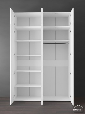 Шкаф с антресолью Linnea MHR-4POA-1 2450х1600х510 (Белый-М 11.1.2) в Ижевске - izhevsk.ok-mebel.com | фото 4