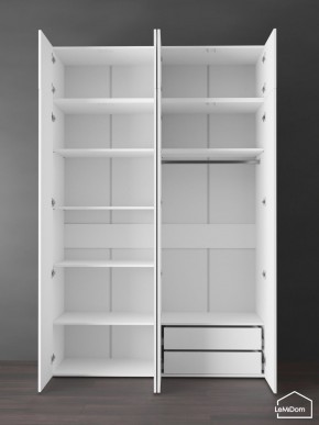 Шкаф с антресолью Linnea MHR-4POA-2 2450х1600х510 (Белый-М 11.1.2) в Ижевске - izhevsk.ok-mebel.com | фото 5