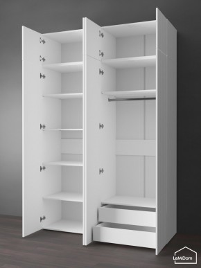 Шкаф с антресолью Linnea MHR-4POA-2 2450х1600х510 (Белый-М 11.1.2) в Ижевске - izhevsk.ok-mebel.com | фото 6