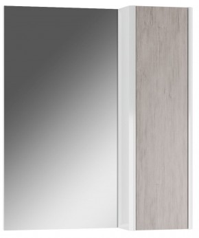 Шкаф-зеркало Uno 60 Дуб серый левый/правый Домино (DU1503HZ) в Ижевске - izhevsk.ok-mebel.com | фото 1