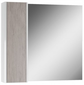 Шкаф-зеркало Uno 80 Дуб серый левый/правый Домино (DU1504HZ) в Ижевске - izhevsk.ok-mebel.com | фото 6