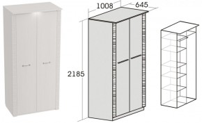 Спальный гарнитур Элана (модульная) Бодега белая в Ижевске - izhevsk.ok-mebel.com | фото 10