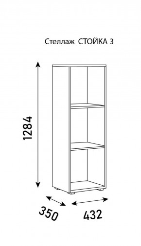 Стеллаж Стойка 3 в Ижевске - izhevsk.ok-mebel.com | фото 5