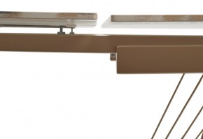 Стол ACERRA NEW 160 GLOSS GRAND JADE SOLID CERAMIC/ каркас цвета шампань, ®DISAUR в Ижевске - izhevsk.ok-mebel.com | фото 7