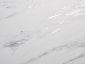 Стол BELLUNO 160 MARBLES KL-99 Белый мрамор матовый, итальянская керамика/ белый каркас, ®DISAUR в Ижевске - izhevsk.ok-mebel.com | фото 3