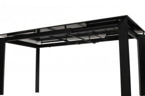 Стол CORNER 120 MATTE STATUARIO Белый мрамор матовый керамика, стекло/ черный каркас, ®DISAUR в Ижевске - izhevsk.ok-mebel.com | фото 9