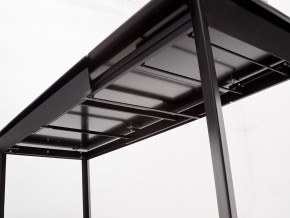 Стол CREMONA 140 HIGH GLOSS STATUARIO Белый мрамор глянцевый, керамика/ черный каркас, ®DISAUR в Ижевске - izhevsk.ok-mebel.com | фото 6
