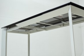 Стол CREMONA 160 KL-188 Контрастный мрамор / белый каркас, ®DISAUR в Ижевске - izhevsk.ok-mebel.com | фото 9