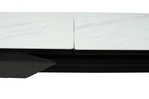 Стол CREMONA 180 KL-99 Белый мрамор матовый, итальянская керамика / черный каркас, ®DISAUR в Ижевске - izhevsk.ok-mebel.com | фото 12