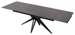 Стол FORIO 160 MATT BLACK MARBLE SOLID CERAMIC / BLACK, ®DISAUR в Ижевске - izhevsk.ok-mebel.com | фото 5