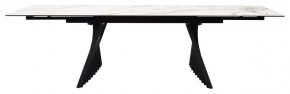 Стол IVAR 180 MARBLES KL-188 Контрастный мрамор, итальянская керамика, ®DISAUR в Ижевске - izhevsk.ok-mebel.com | фото 2