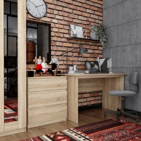 Стол КАСТОР письменный 120х65, цвет Дуб Сонома в Ижевске - izhevsk.ok-mebel.com | фото 3