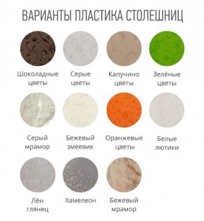 Стол ОРФЕЙ пластик (не раздвижной) в Ижевске - izhevsk.ok-mebel.com | фото 2