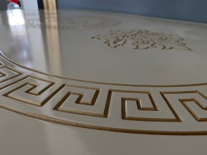 Стол овальный раскладной Милан (лапа-ножки) в Ижевске - izhevsk.ok-mebel.com | фото 3