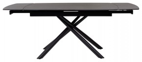 Стол RIVOLI 140 MATT BLACK MARBLE SOLID CERAMIC / BLACK, ®DISAUR в Ижевске - izhevsk.ok-mebel.com | фото 2