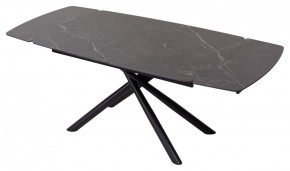 Стол RIVOLI 140 MATT BLACK MARBLE SOLID CERAMIC / BLACK, ®DISAUR в Ижевске - izhevsk.ok-mebel.com | фото 3