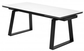 Стол VASTO 180 MARBLES KL-99 Белый мрамор матовый, итальянская керамика/ черный каркас, ®DISAUR в Ижевске - izhevsk.ok-mebel.com | фото 4