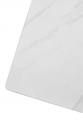 Стол VASTO 180 MARBLES KL-99 Белый мрамор матовый, итальянская керамика/ черный каркас, ®DISAUR в Ижевске - izhevsk.ok-mebel.com | фото 7