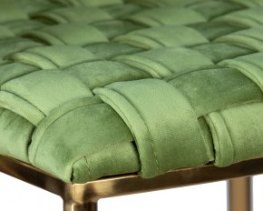 Стул барный DOBRIN EMMA GOLD, зеленый велюр (VF-08) в Ижевске - izhevsk.ok-mebel.com | фото 8