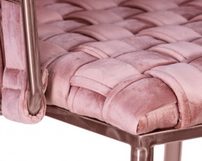 Стул барный DOBRIN EMMA ROSE GOLD, розовый велюр (VF-10) в Ижевске - izhevsk.ok-mebel.com | фото 7