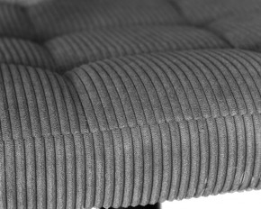 Стул барный DOBRIN KRUGER ARM BLACK, серый вельвет (LAR-E2041-25) в Ижевске - izhevsk.ok-mebel.com | фото 8