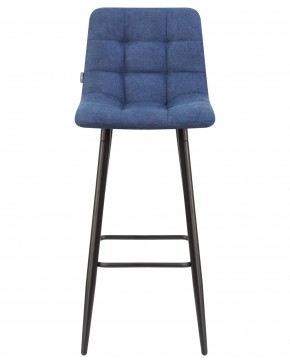 Стул барный DOBRIN NICOLE, черные матовые ножки, синяя ткань (UF860-14B) в Ижевске - izhevsk.ok-mebel.com | фото 6