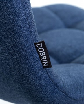 Стул барный DOBRIN NICOLE, черные матовые ножки, синяя ткань (UF860-14B) в Ижевске - izhevsk.ok-mebel.com | фото 9