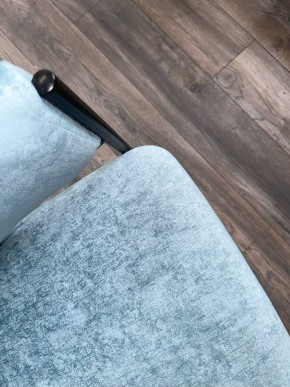 Стул ДИЛЛ, цвет RAIN 7 бриз, велюр / черный каркас М-City в Ижевске - izhevsk.ok-mebel.com | фото 4