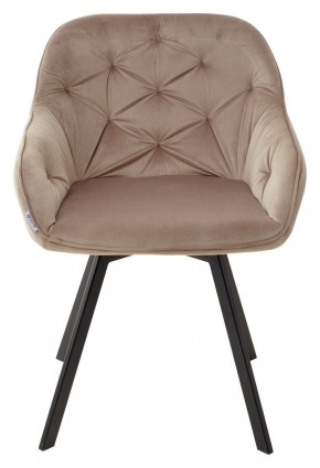 Стул GALE 360 град. поворот. BLUVEL-40 BEIGE, велюр/ черный каркас, М-City в Ижевске - izhevsk.ok-mebel.com | фото 6