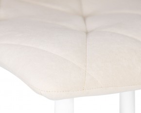Стул обеденный DOBRIN CHILLY ROMBO, Бежевый Simple 44, основание белое в Ижевске - izhevsk.ok-mebel.com | фото 7
