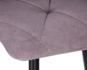 Стул обеденный DOBRIN CHILLY ROMBO, Лавандовый Simple 48, основание черное в Ижевске - izhevsk.ok-mebel.com | фото 7