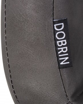 Стул обеденный DOBRIN MARK, черные ножки, серая антрацитовая винтажная экокожа (RU-08) в Ижевске - izhevsk.ok-mebel.com | фото 9