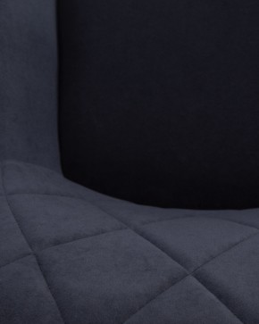 Стул обеденный DOBRIN ROBY, ЭМАЛЬ ЧЕРНЫЙ МУАР велюр Catania Dark Blue в Ижевске - izhevsk.ok-mebel.com | фото 11