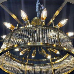 Светильник на штанге Imperiumloft RH Marais Round Chandelier 40,2668 в Ижевске - izhevsk.ok-mebel.com | фото 5