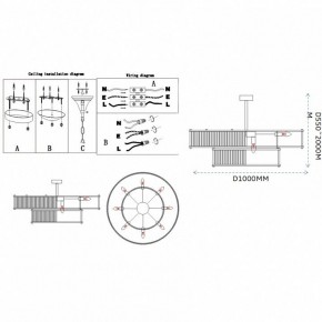 Светильник на штанге Imperiumloft RH Marais Round Chandelier 40,2668 в Ижевске - izhevsk.ok-mebel.com | фото 11