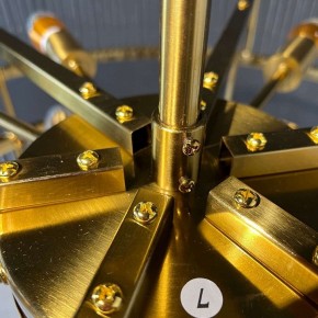 Светильник на штанге Imperiumloft RH Marais Round Chandelier 40,2668 в Ижевске - izhevsk.ok-mebel.com | фото 5