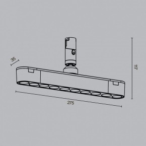 Светильник на штанге Maytoni Points Rot TR203-1-10W3K-S-B в Ижевске - izhevsk.ok-mebel.com | фото 8