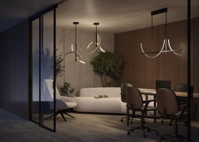 Светильник на штанге Maytoni Wabi MOD428PL-L20BK в Ижевске - izhevsk.ok-mebel.com | фото 5