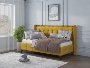 СВЕТЛАНА 3 Кровать линейная (Горчичный) в Ижевске - izhevsk.ok-mebel.com | фото