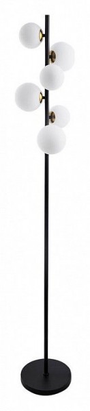 Торшер Arte Lamp Gemini A2243PN-6BK в Ижевске - izhevsk.ok-mebel.com | фото