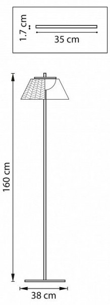 Торшер Lightstar Napoli 794710 в Ижевске - izhevsk.ok-mebel.com | фото 6