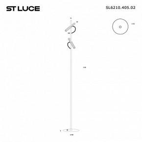 Торшер ST-Luce LILT SL6210.405.02 в Ижевске - izhevsk.ok-mebel.com | фото 2