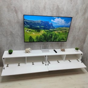 Тумба подвесная под ТВ LINES MTV4-MA 1150 Белый матовый (Белый-M 10.1.2) в Ижевске - izhevsk.ok-mebel.com | фото 11