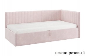ТВИКС Кровать (тахта) с ПМ 900 (нежно-розовый) в Ижевске - izhevsk.ok-mebel.com | фото