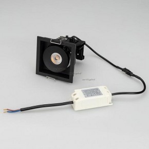 Встраиваемый светильник Arlight CL-SIMPLE-S80x80-9W Warm3000 (BK, 45 deg) 028149 в Ижевске - izhevsk.ok-mebel.com | фото 6