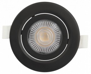 Встраиваемый светильник Эра  KL LED 25A-5 3K BK в Ижевске - izhevsk.ok-mebel.com | фото 3