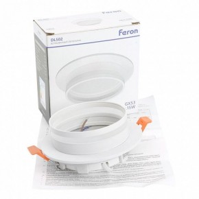 Встраиваемый светильник Feron DL502 51089 в Ижевске - izhevsk.ok-mebel.com | фото 9